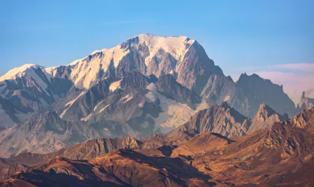 Mont Blanc nature alps HD Desktop Wallpaper | Background Image