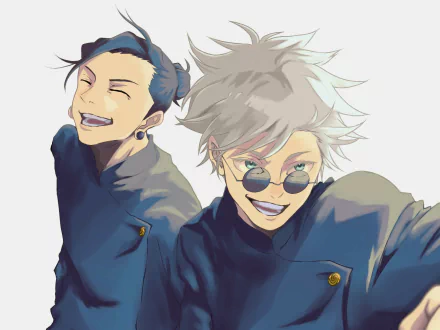  Suguru Geto &amp; Satoru Gojo by 膝小僧太郎