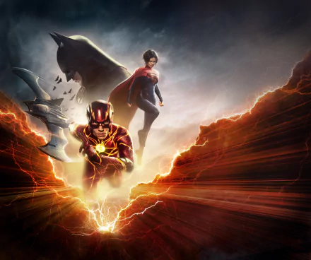 movie The Flash (2023) HD Desktop Wallpaper | Background Image