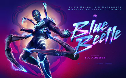 movie Blue Beetle HD Desktop Wallpaper | Background Image
