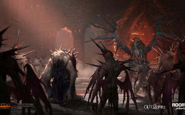 video game Metal: Hellsinger HD Desktop Wallpaper | Background Image