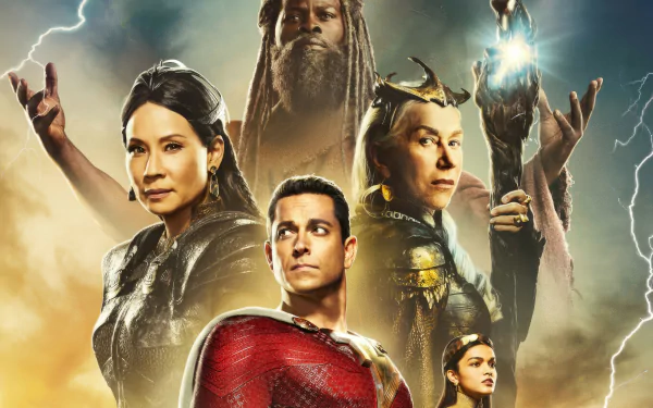 movie Shazam! Fury of the Gods HD Desktop Wallpaper | Background Image