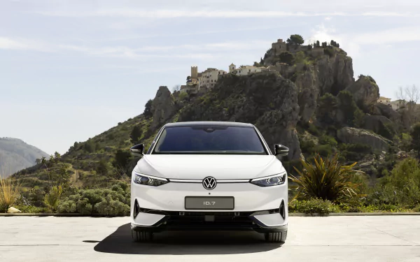 vehicle Volkswagen ID.7 HD Desktop Wallpaper | Background Image