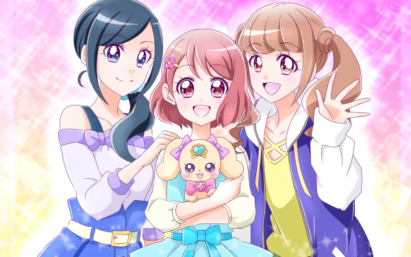 Sawaizumi Chiyu Hiramitsu Hinata Nodoka Hanadera Anime Healin' Good PreCure HD Desktop Wallpaper | Background Image