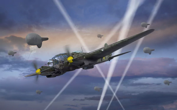 military Heinkel He 111 HD Desktop Wallpaper | Background Image