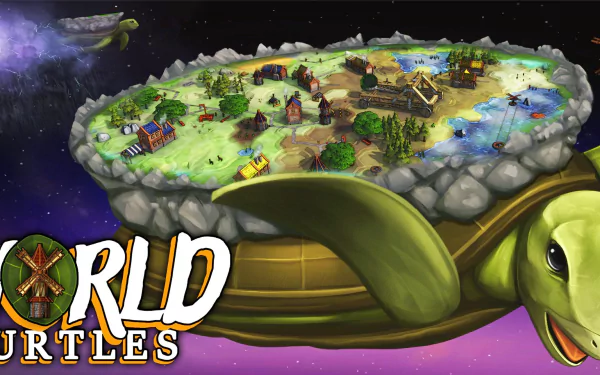 video game World Turtles HD Desktop Wallpaper | Background Image