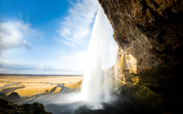 nature Seljalandsfoss HD Desktop Wallpaper | Background Image