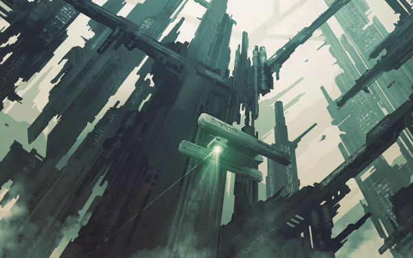 Sci Fi city sci fi city HD Desktop Wallpaper | Background Image
