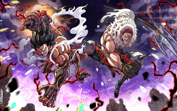  Luffy x Katakuri by Cidades_Art