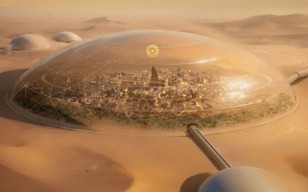 Sci Fi City HD Wallpaper | Background Image