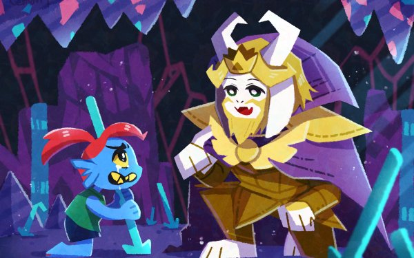 Video Game Undertale Asgore Undyne HD Wallpaper | Background Image