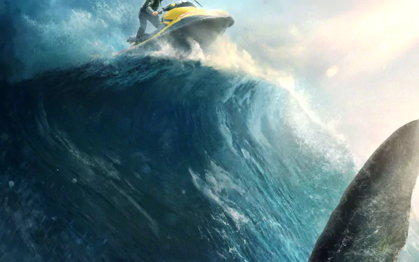 movie Meg 2: The Trench HD Desktop Wallpaper | Background Image