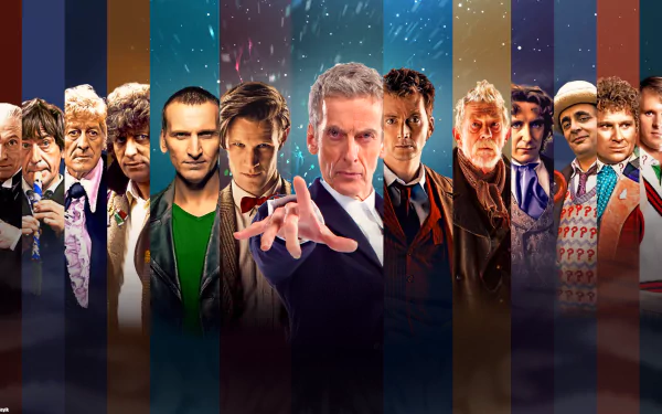Doctor Who-inspired HD desktop wallpaper featuring a stunning sci-fi themed design.