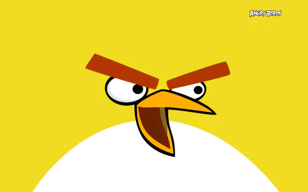 Angry Birds video game HD desktop wallpaper and background featuring colorful characters and vibrant design.