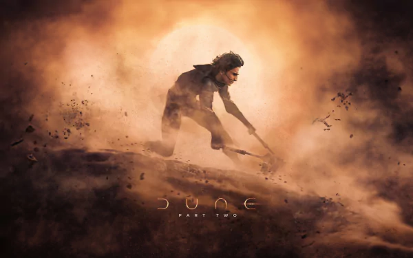movie Dune: Part Two HD Desktop Wallpaper | Background Image