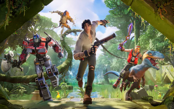 video game Fortnite HD Desktop Wallpaper | Background Image
