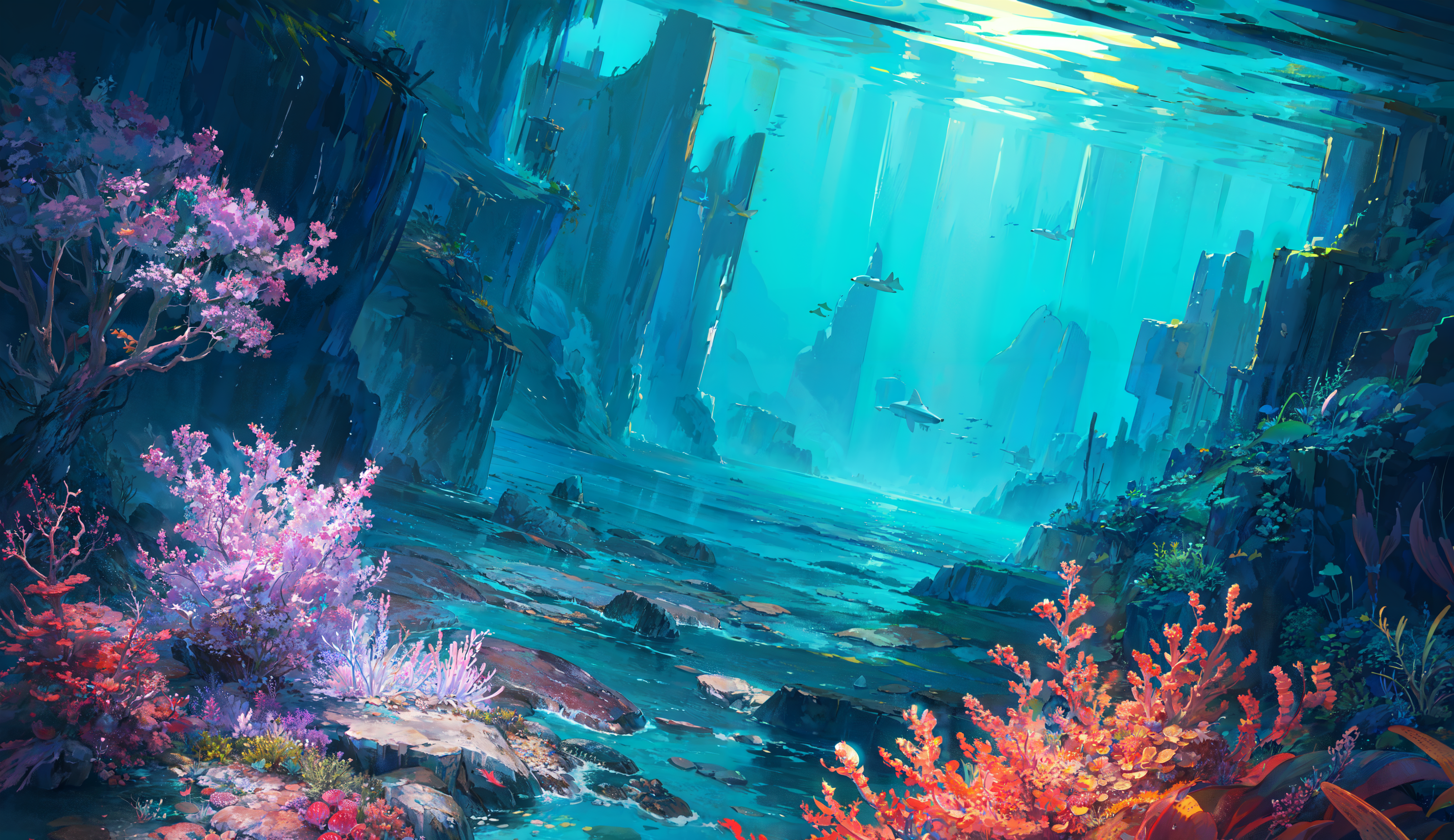 Fantasy Deep Sea HD Wallpaper | Background Image