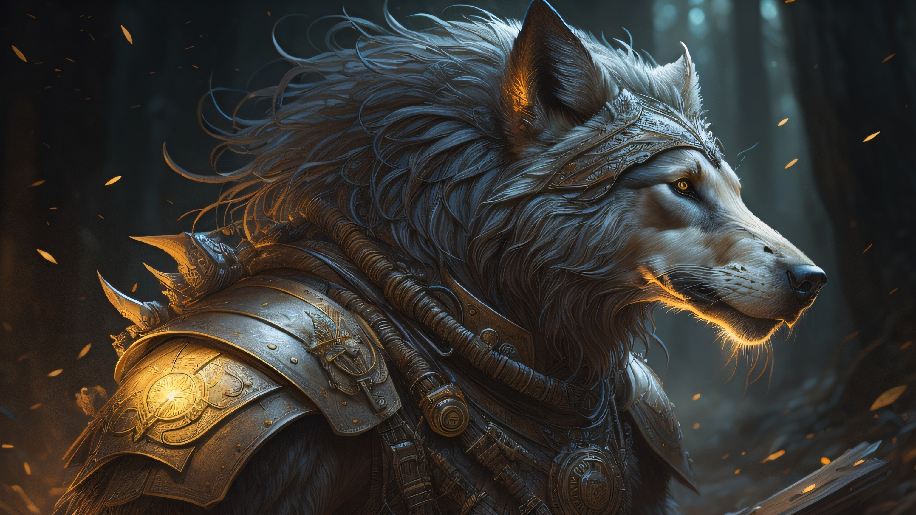 170+ Fantasy Wolf HD Wallpapers and Backgrounds