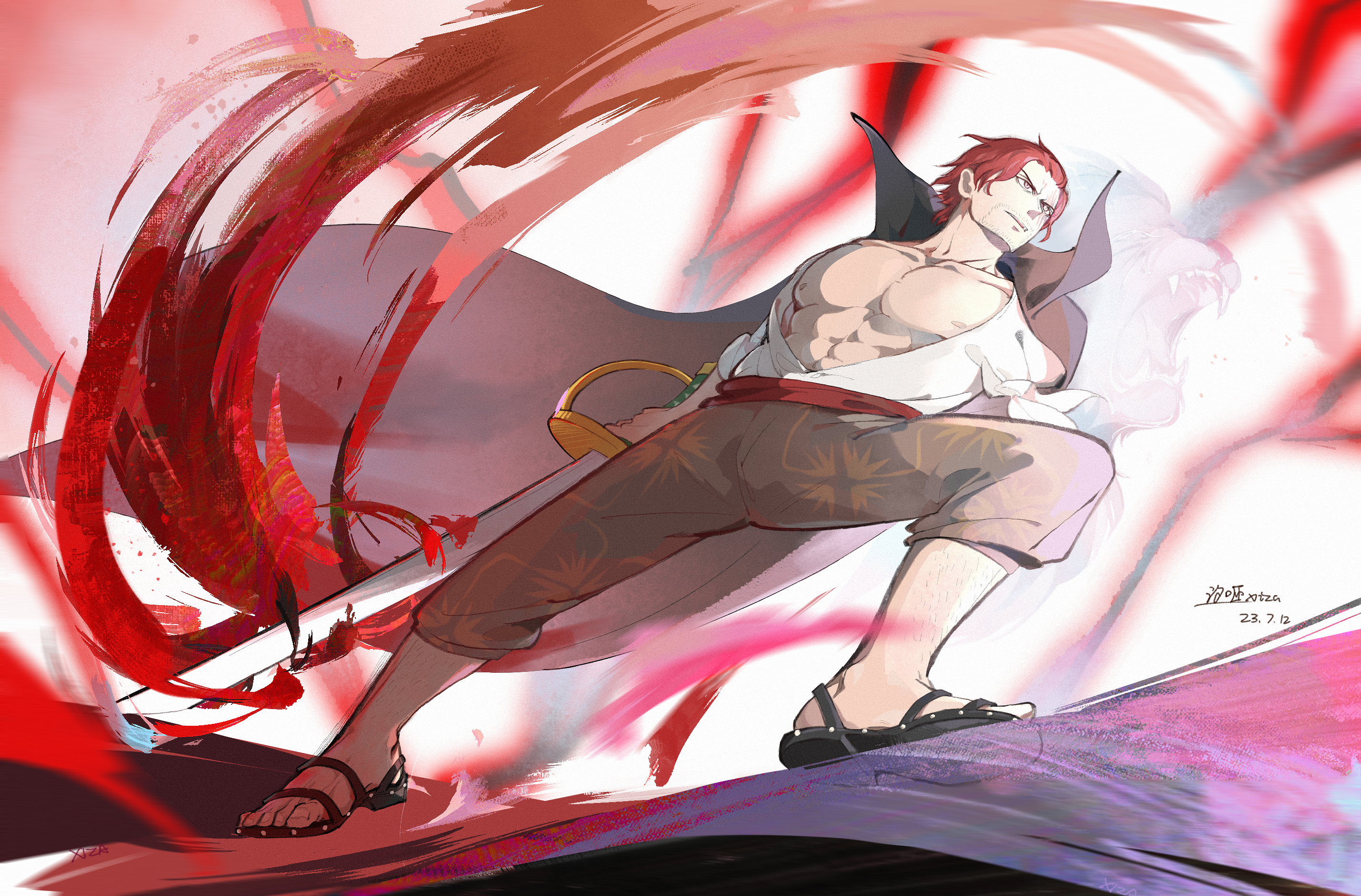 Shanks One Piece 4K Wallpaper #6.67