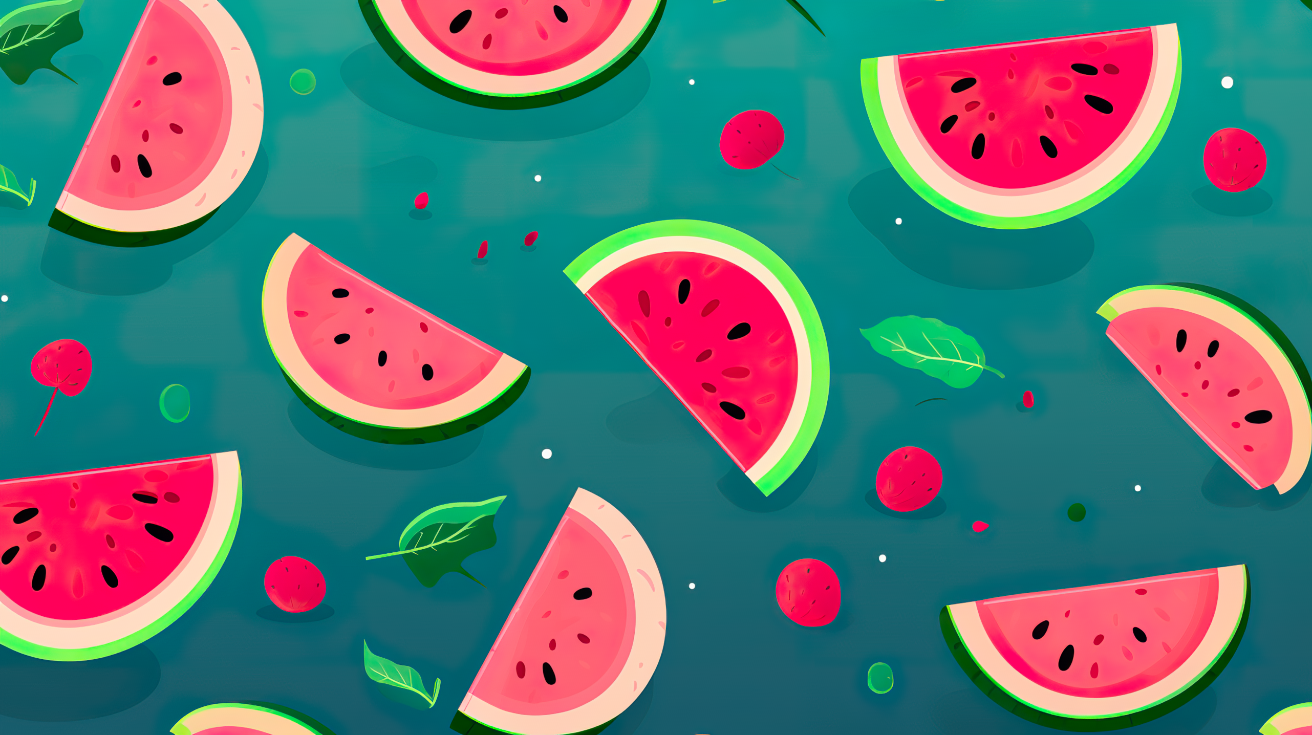 Watermelon Removable Wallpaper Wall Art Peel and Stick - Etsy Finland