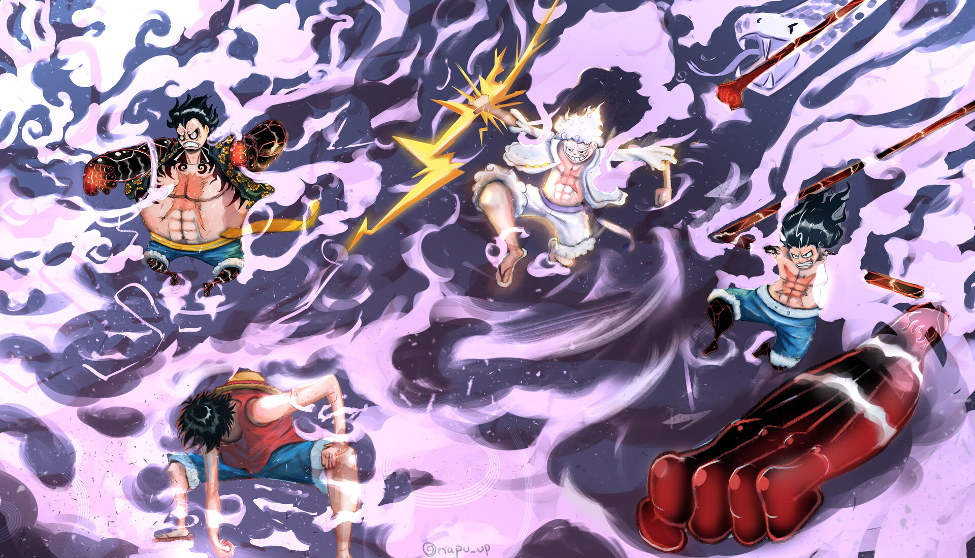 Download Monkey D Luffy Gear Fourth Gear 5 One Piece Anime One Piece download-monkey-d-luffy-gear-fourth-gear-5-one-piece-anime-one-piece