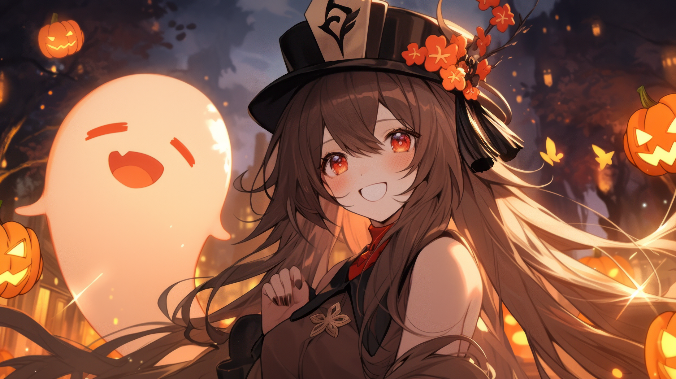 Anime girls store halloween