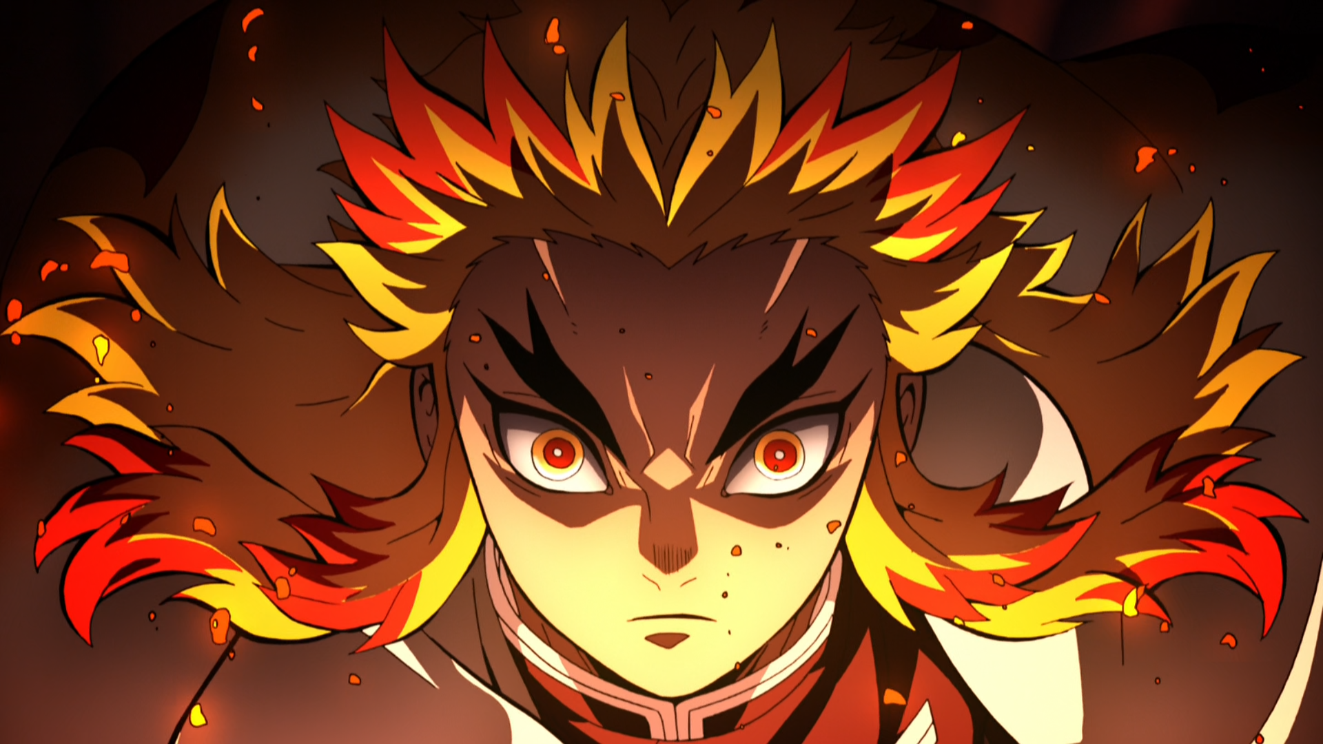 Download Kyojuro Rengoku Anime Demon Slayer: Kimetsu No Yaiba HD Wallpaper