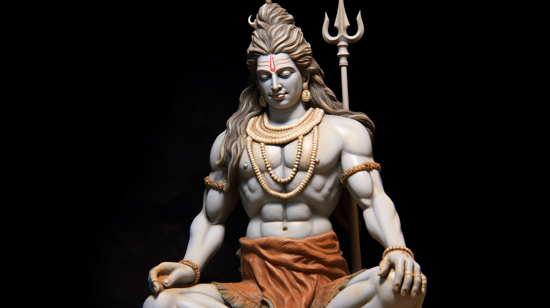 Mahadev The Great God Statue Wallpaper By Patrika