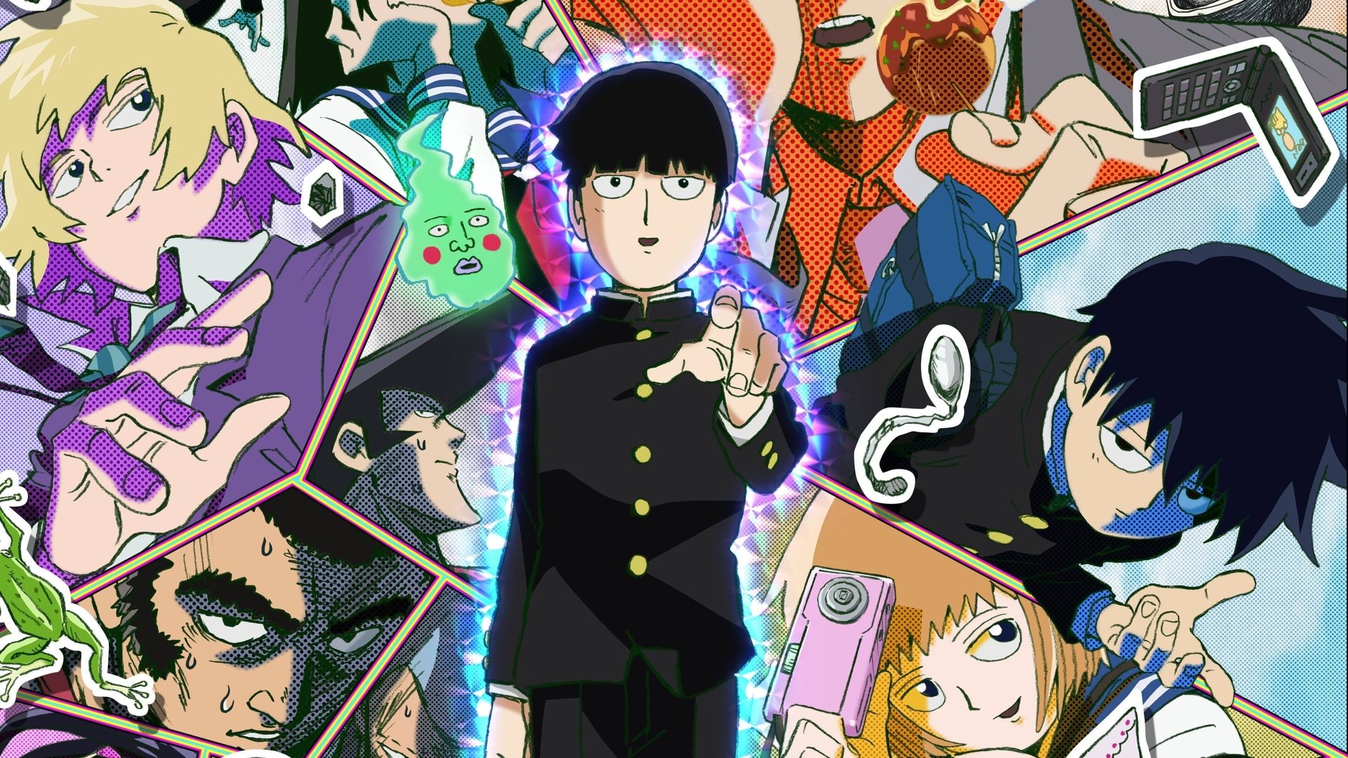 Download Anime Mob Psycho 100 4k Ultra HD Wallpaper