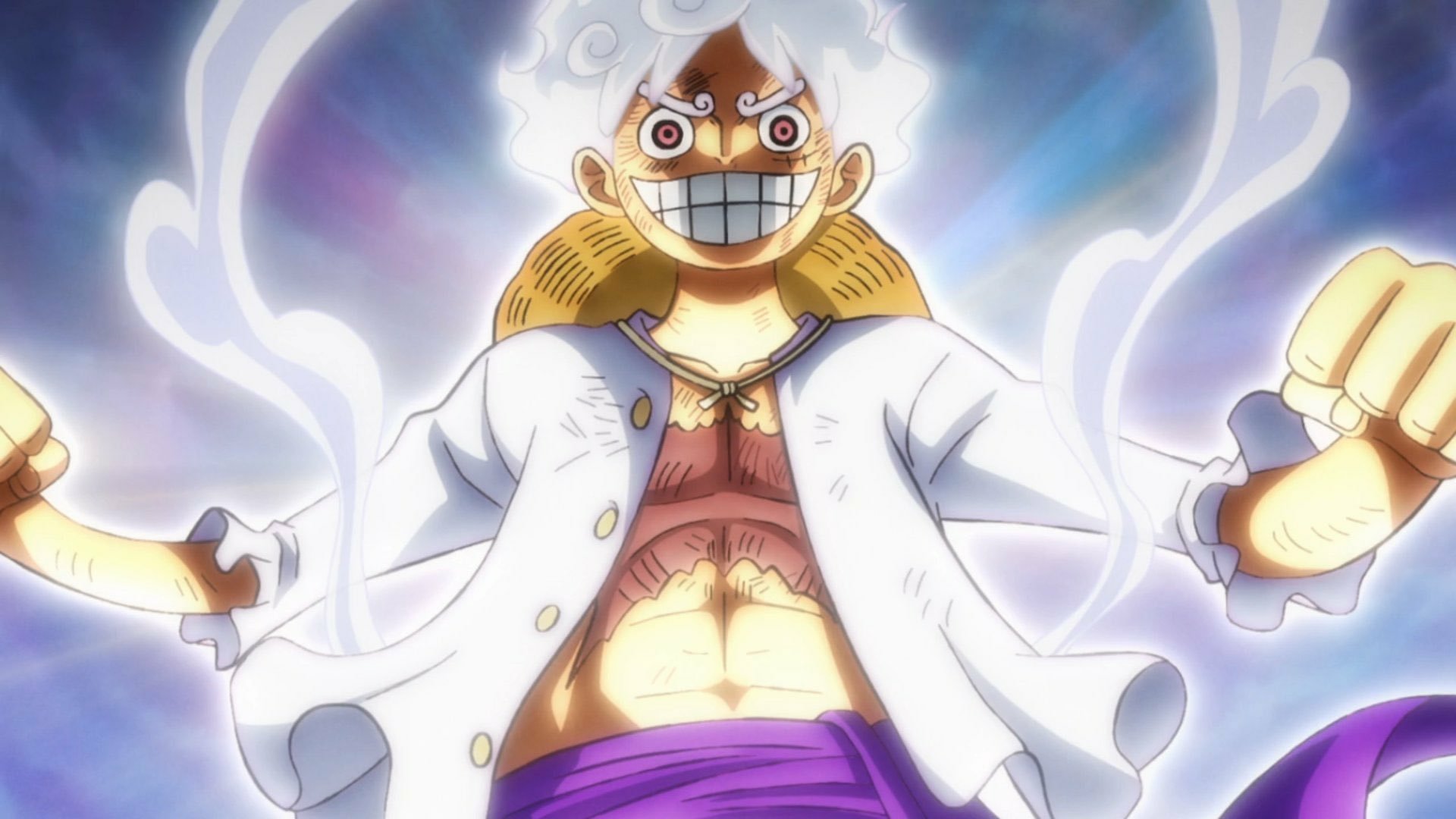 Download Gear 5 Luffy HD Wallpaper - Embrace the Power!