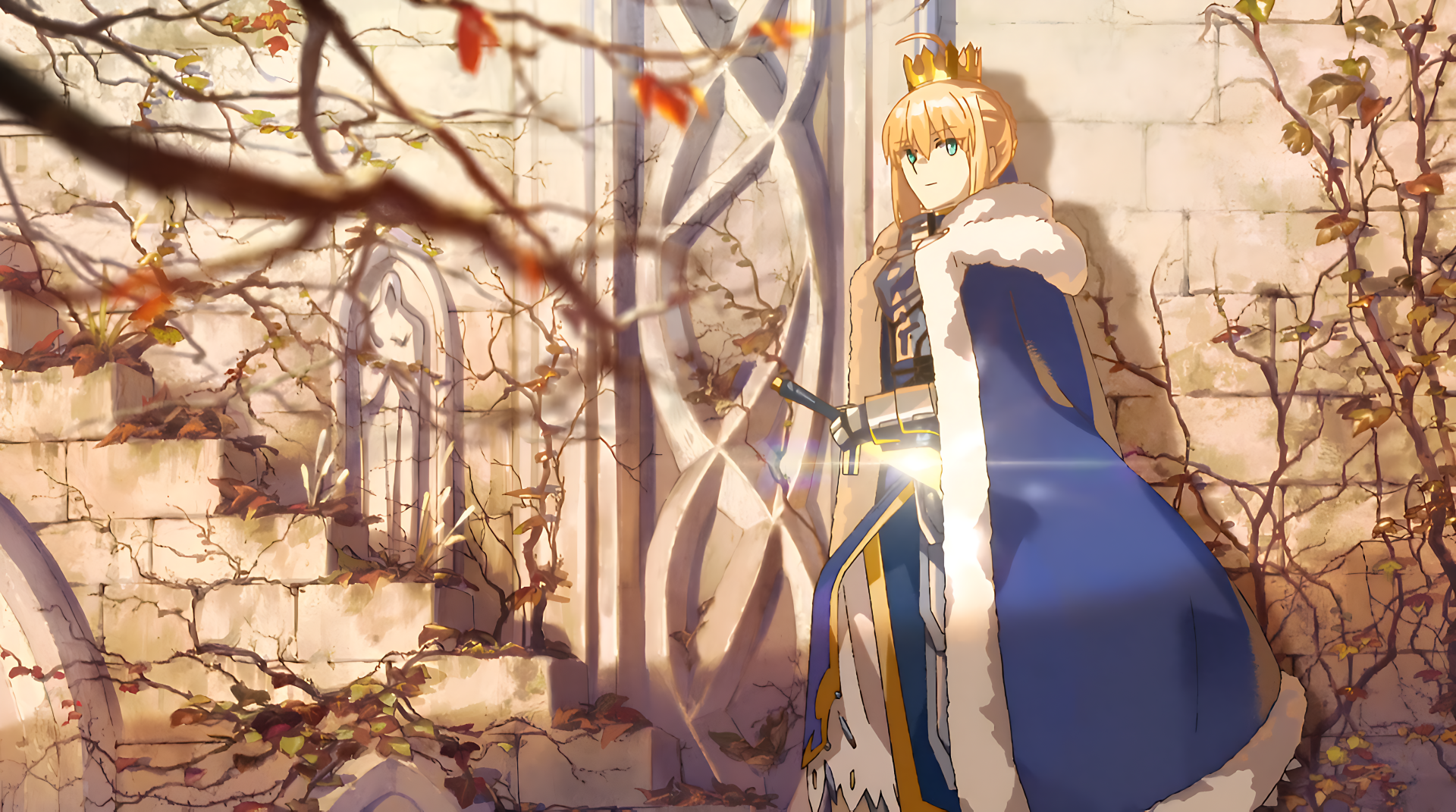 Download Artoria Pendragon Saber (Fate Series) Anime Fate/Grand Order 4k Ultra HD Wallpaper