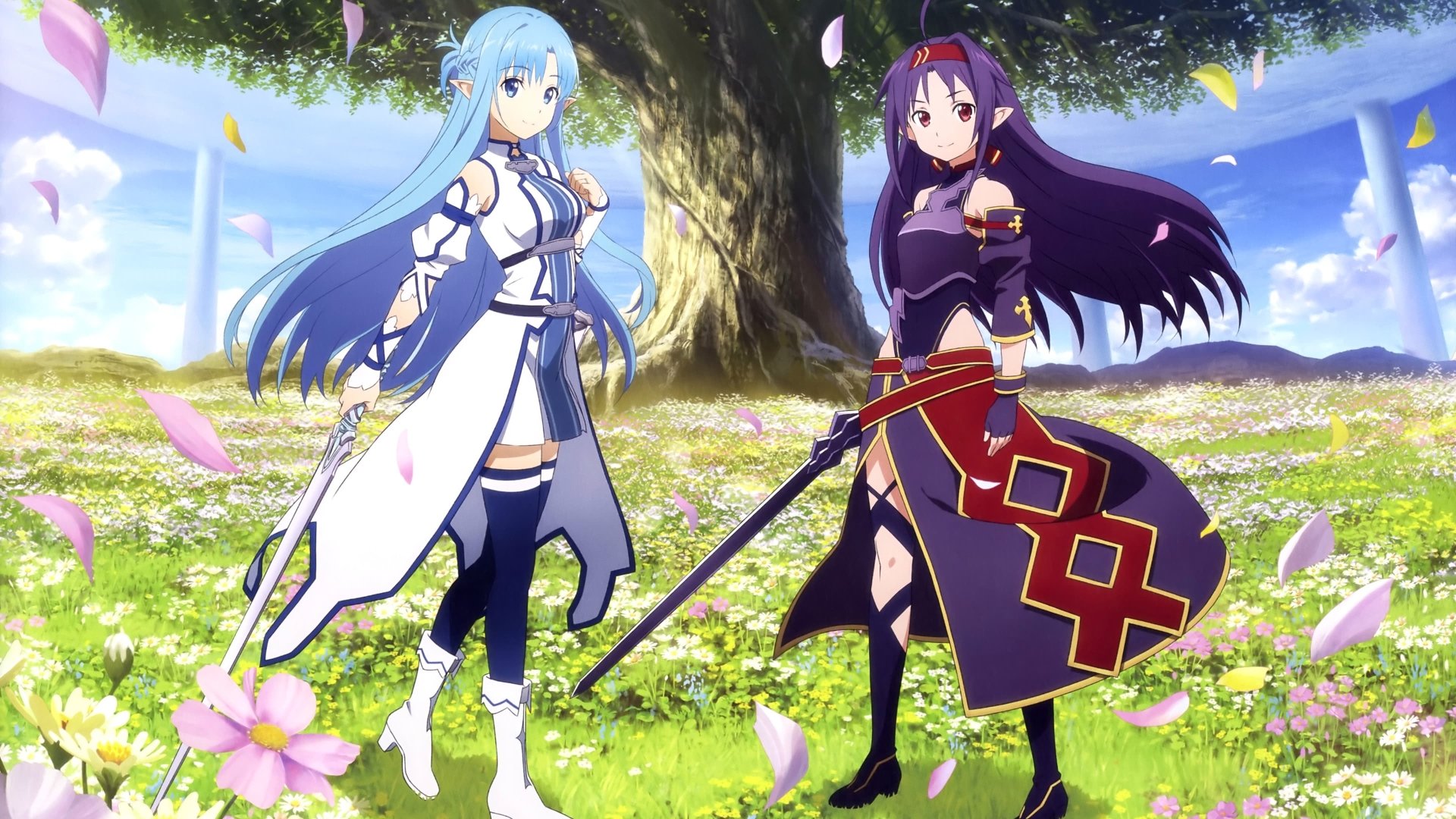 Download Anime Sword Art Online II 4k Ultra HD Wallpaper