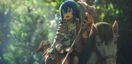 Rudeus Greyrat and Roxy Migurdia from Mushoku Tensei: Jobless Reincarnation featured in a 4K Ultra HD anime desktop wallpaper.