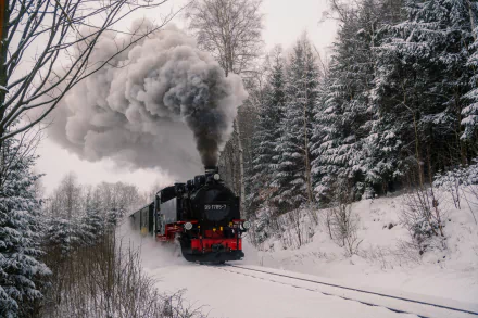 vehicle steam train HD Desktop Wallpaper | Background Image