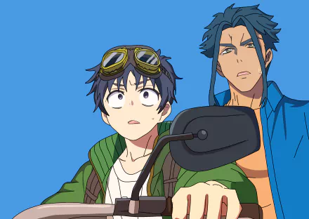  Akira Tendo &amp; Kenichirou Ryuuzaki by 山勝