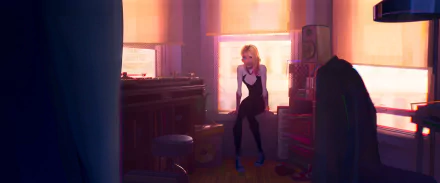  Gwen Stacy Sitting in Miles Room