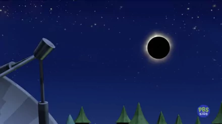 eclipse solar eclipse starry sky TV Show Ready Jet Go! HD Desktop Wallpaper | Background Image