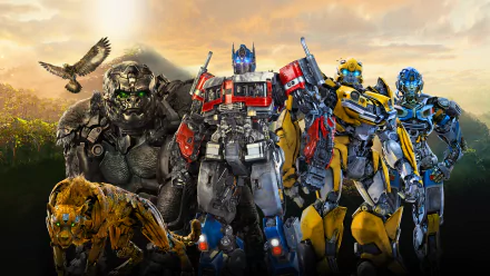 movie Transformers: Rise of the Beasts HD Desktop Wallpaper | Background Image