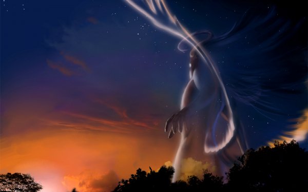 Fantasy Angel Demon HD Wallpaper | Background Image