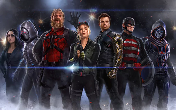 movie Thunderbolts* (2025) HD Desktop Wallpaper | Background Image