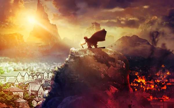 Anime Dragon's Dogma HD Desktop Wallpaper | Background Image