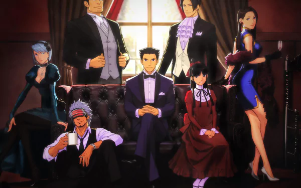 Ace Attorney HD Desktop Wallpaper | Background Image