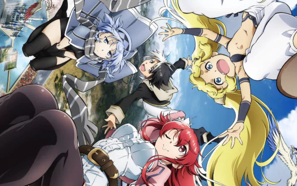 Anime Classroom for Heroes HD Desktop Wallpaper | Background Image