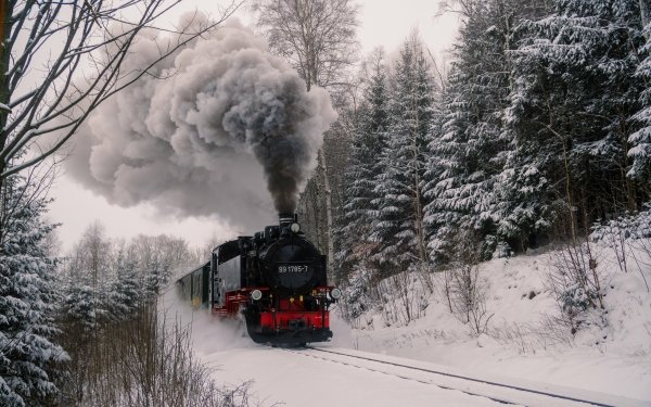 Vehicles Steam Train HD Wallpaper | Background Image