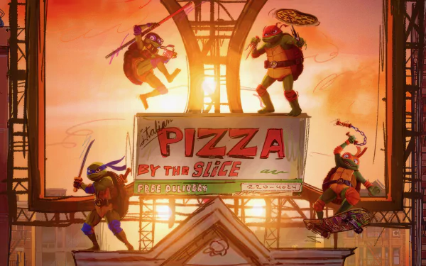 movie Teenage Mutant Ninja Turtles: Mutant Mayhem HD Desktop Wallpaper | Background Image