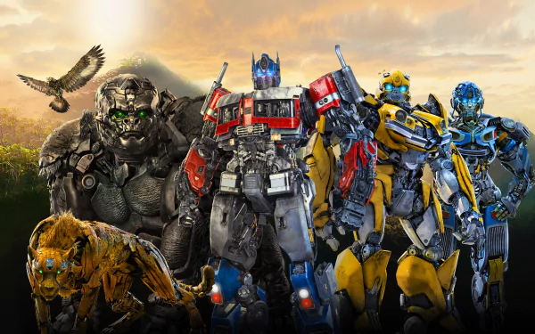 movie Transformers: Rise of the Beasts HD Desktop Wallpaper | Background Image
