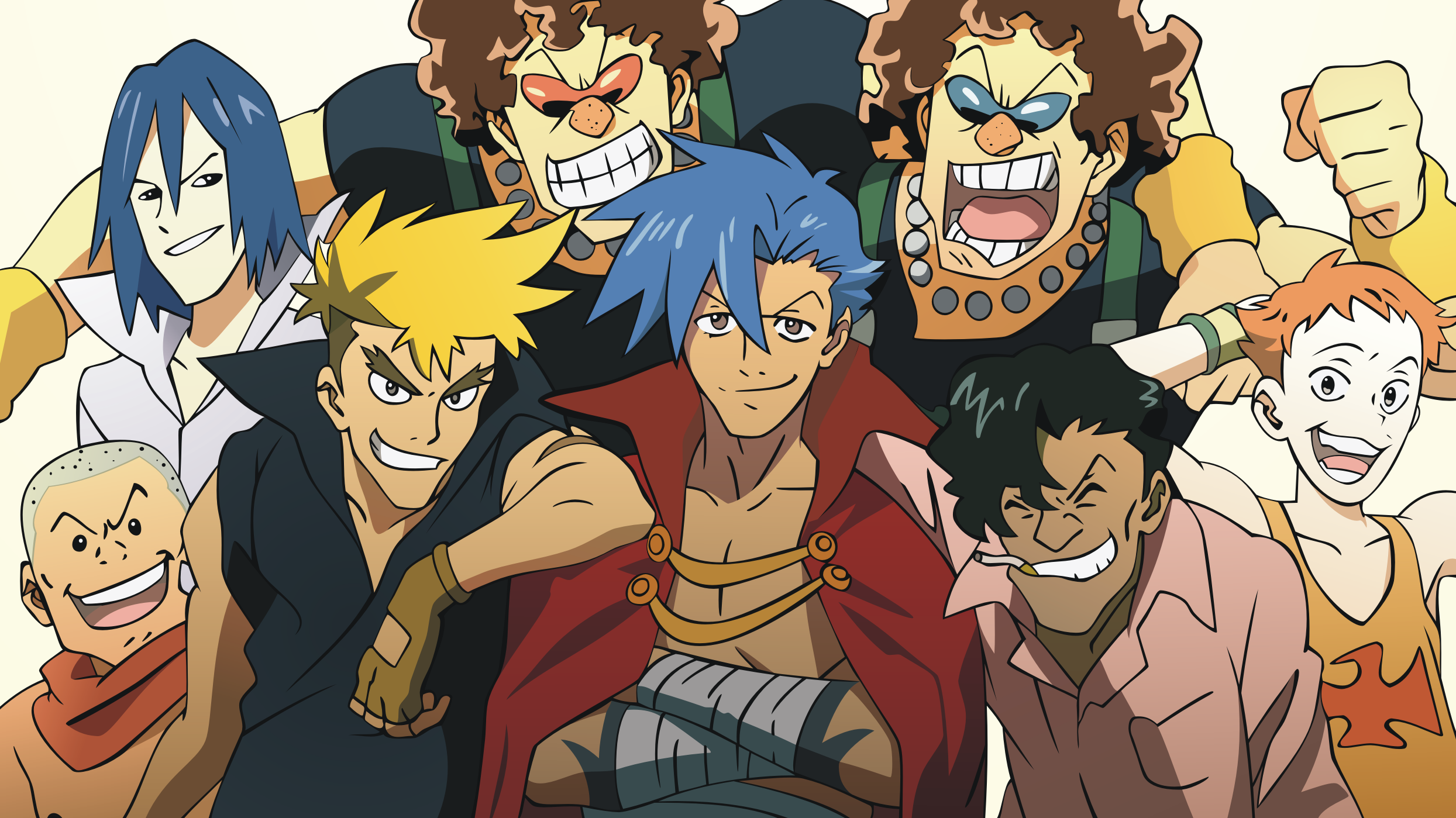 Tengen Toppa Gurren Lagann  Anime, Gurren lagann, Anime characters