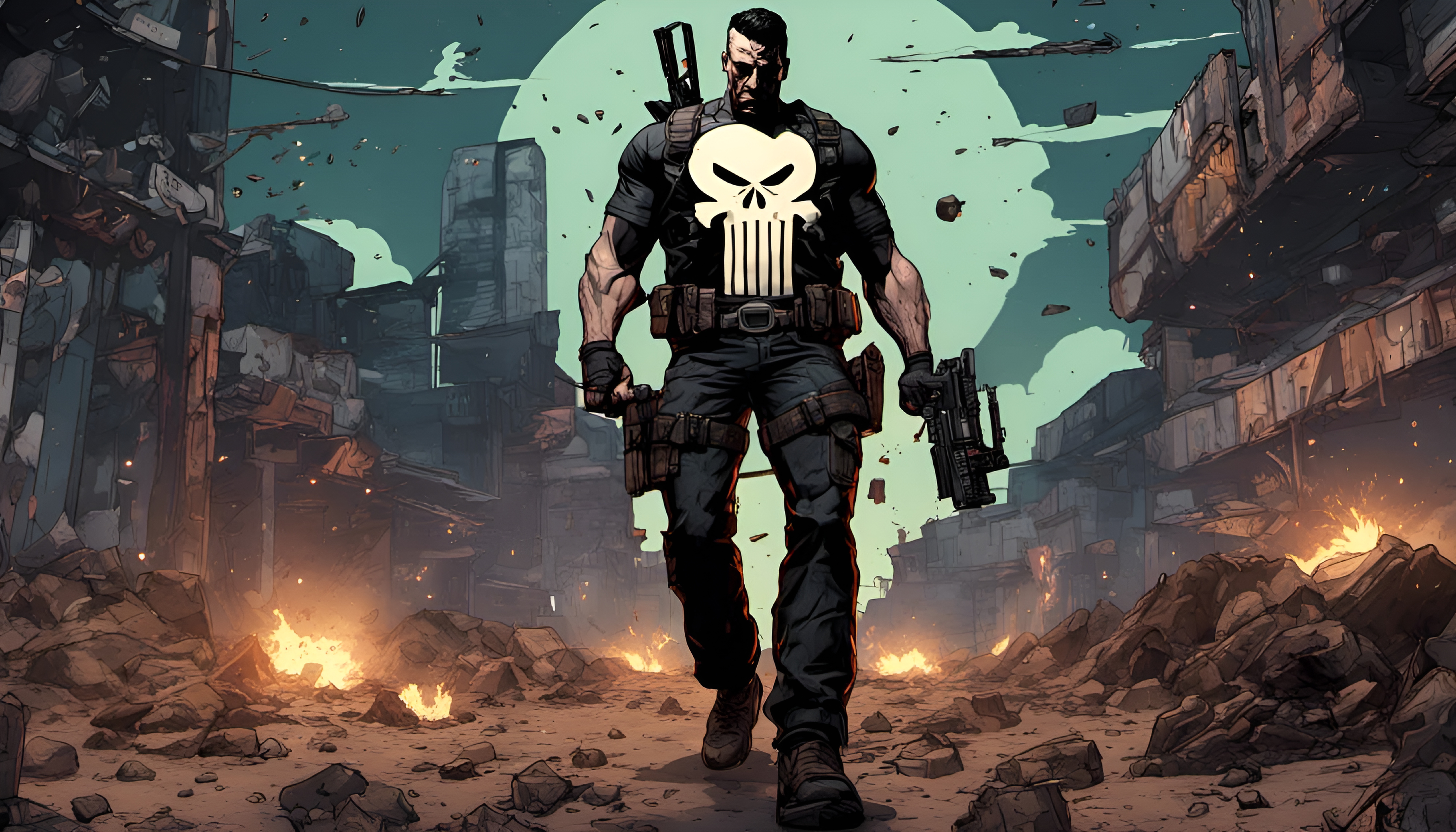 100 punisher wallpapers of various sizes and resolutions. : r