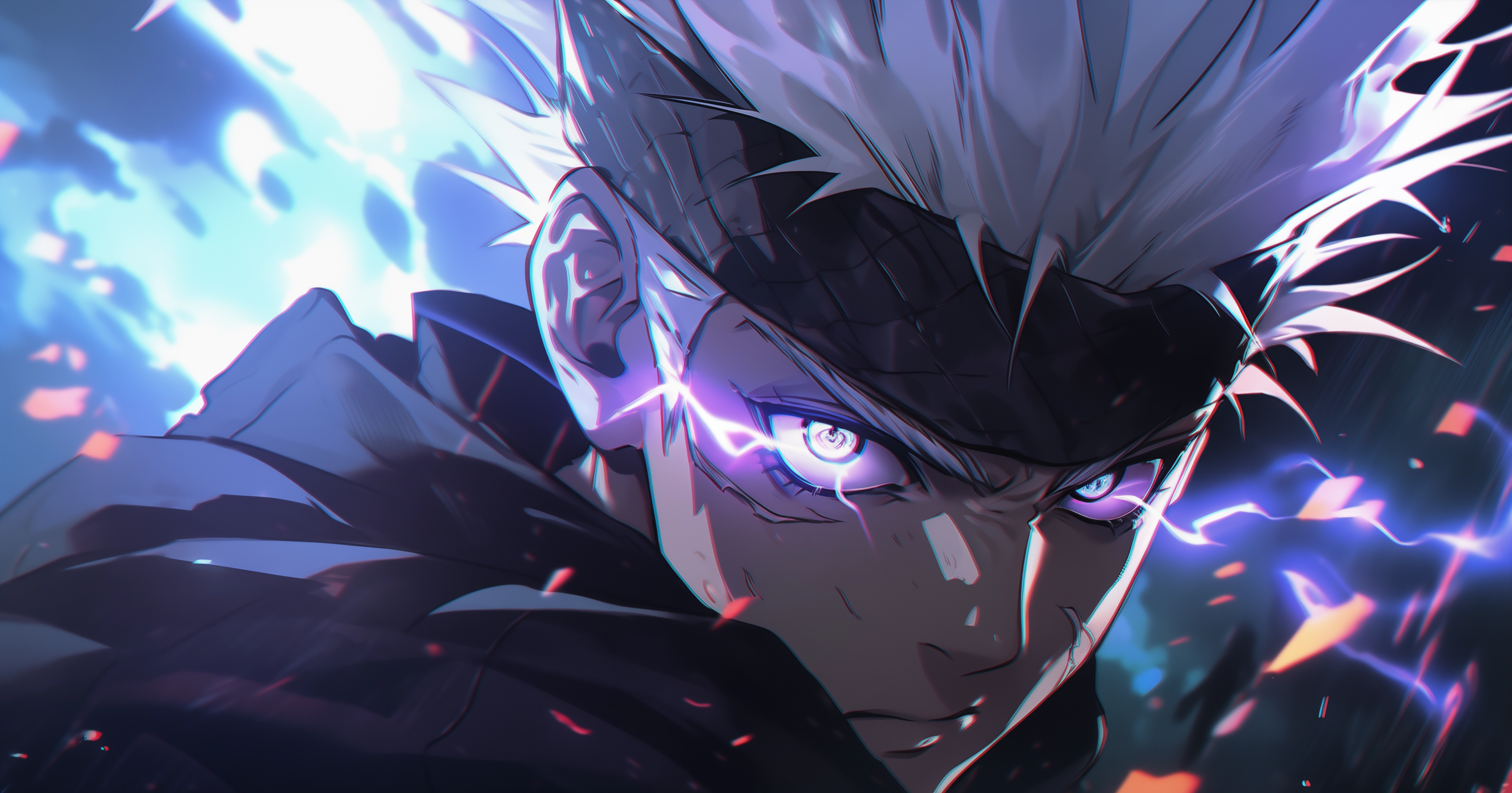 Satoru Gojo Dark Anime HD Wallpaper Jujutsu Kaisen Manga Art by patrika,  animex hd