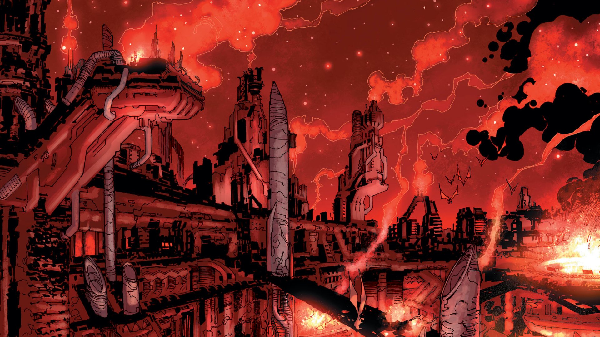 Download Comic Justice League HD Wallpaper